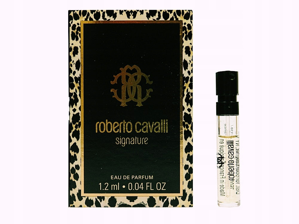 Roberto Cavalli Signature Eau de Parfum carton and packaging