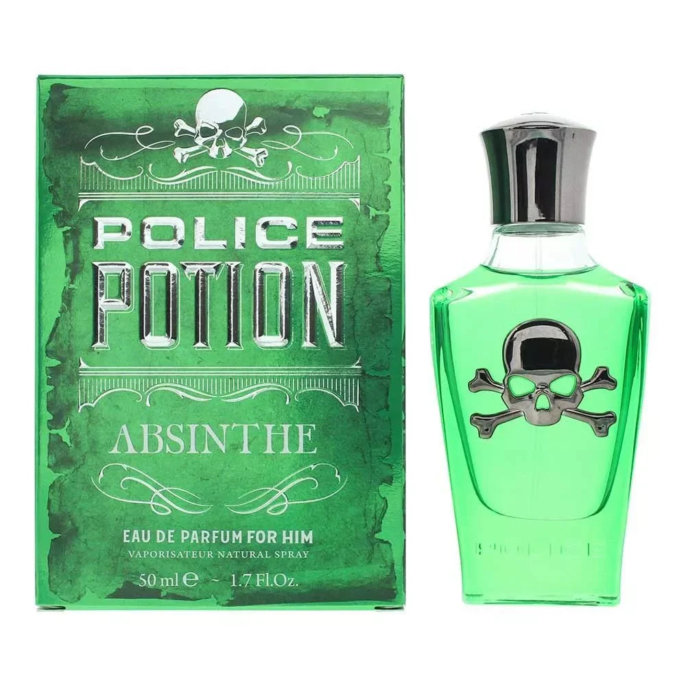 Police Potion Absinthe Eau de Parfum bottle and box