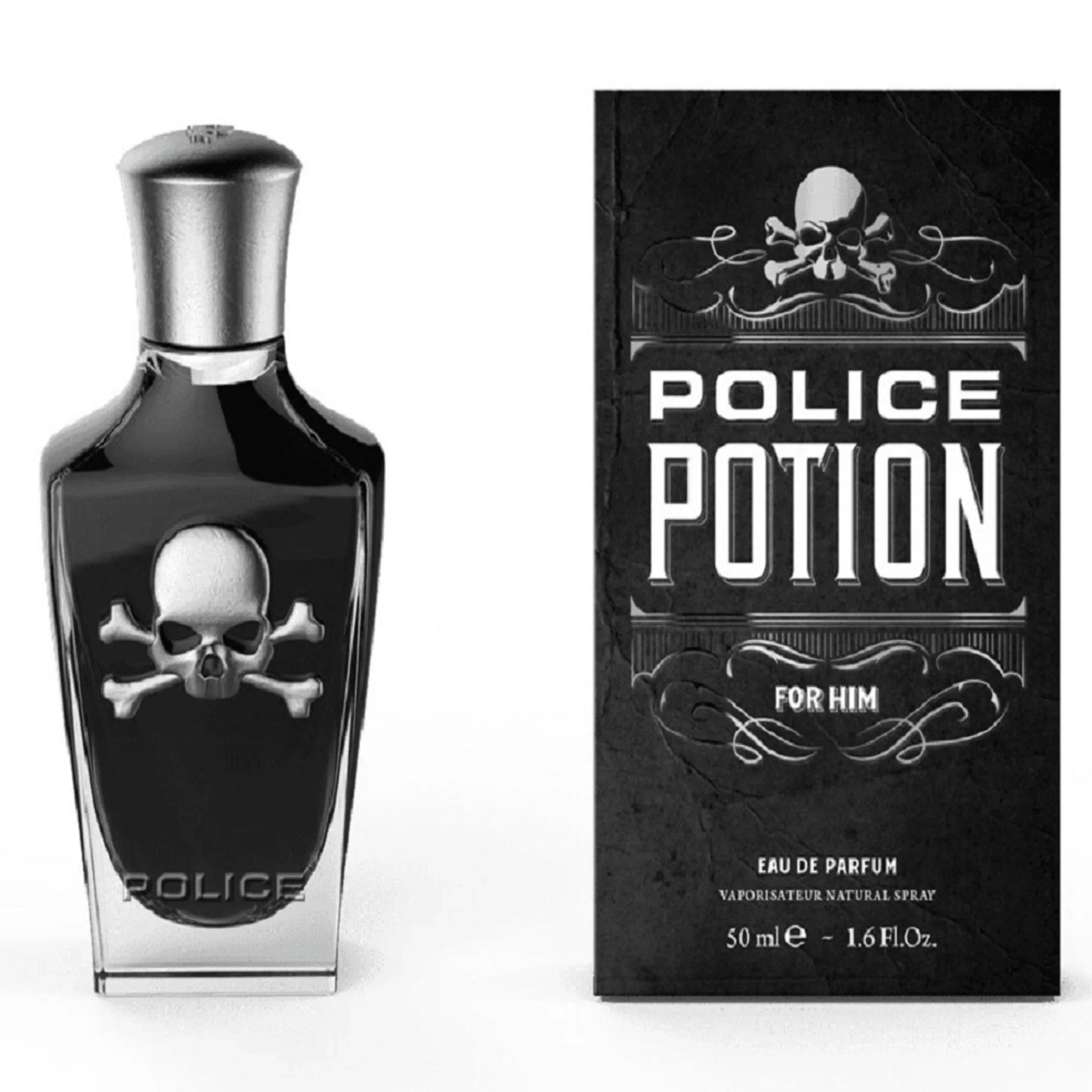 Police Potion Eau de Parfum bottle and box