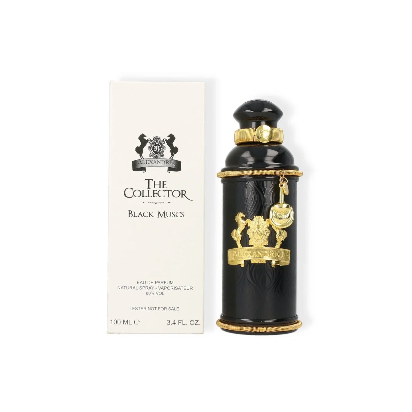 Alexandre.J Black Muscs Eau de Parfum bottle and box
