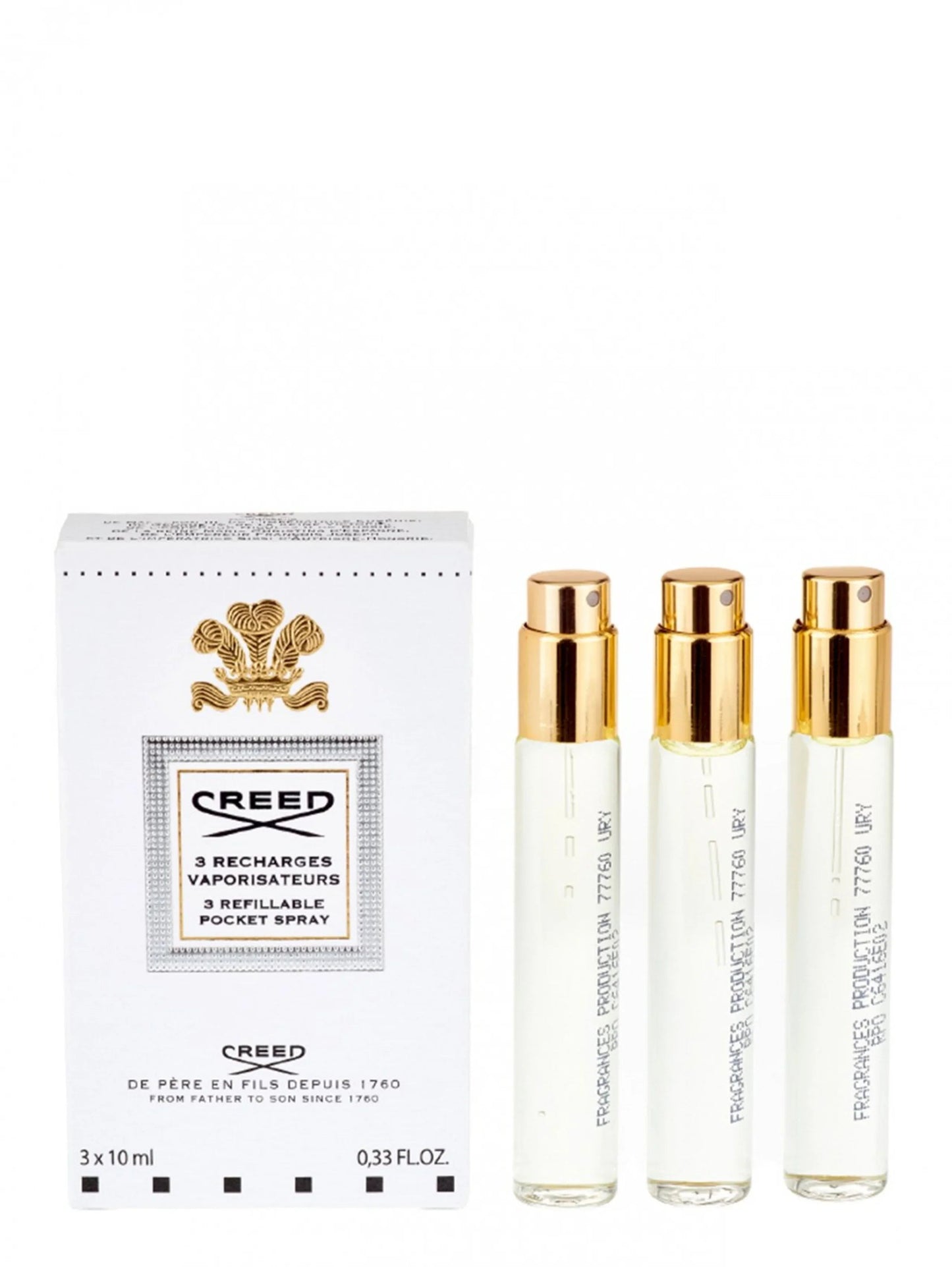 Creed Green Irish Tweed Eau de Parfum label detail