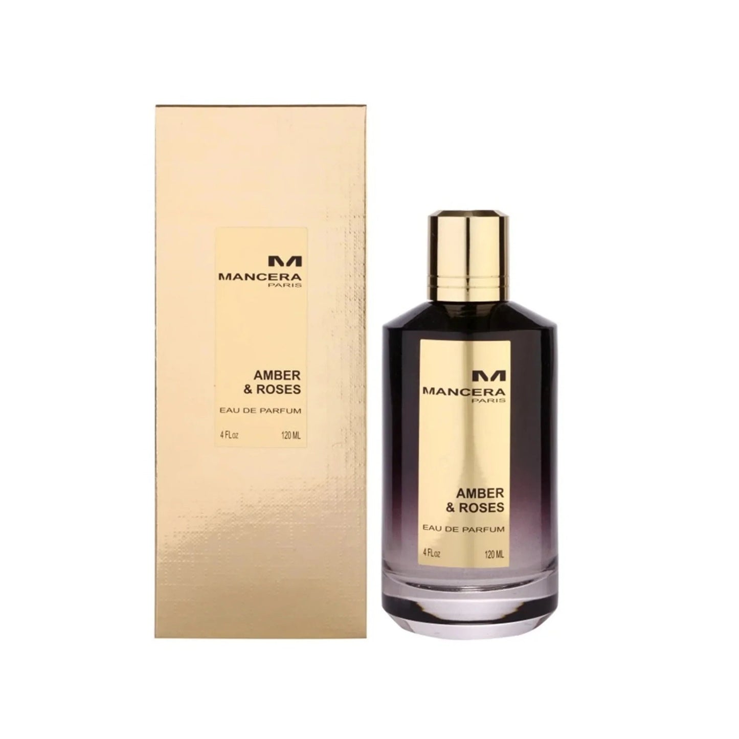Mancera Amber & Roses Eau de Parfum perfume bottle