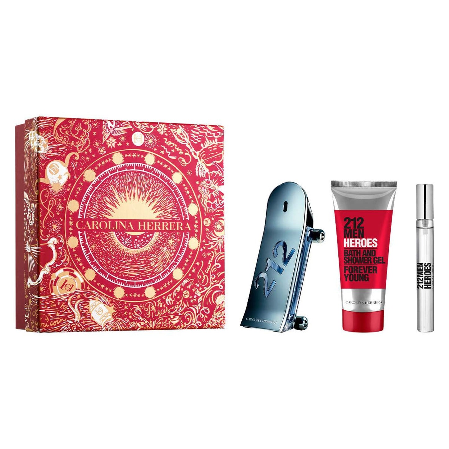Carolina Herrera 212 Heroes Eau de Toilette boxed presentation