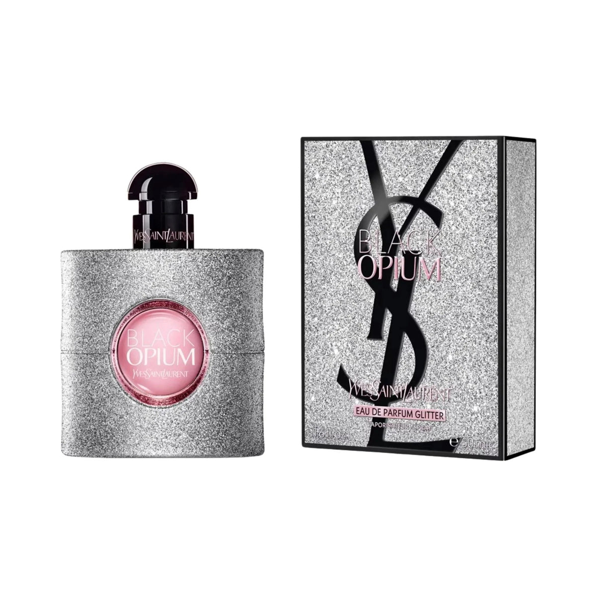 Yves Saint Laurent Black Opium Glitter Eau de Parfum perfume bottle