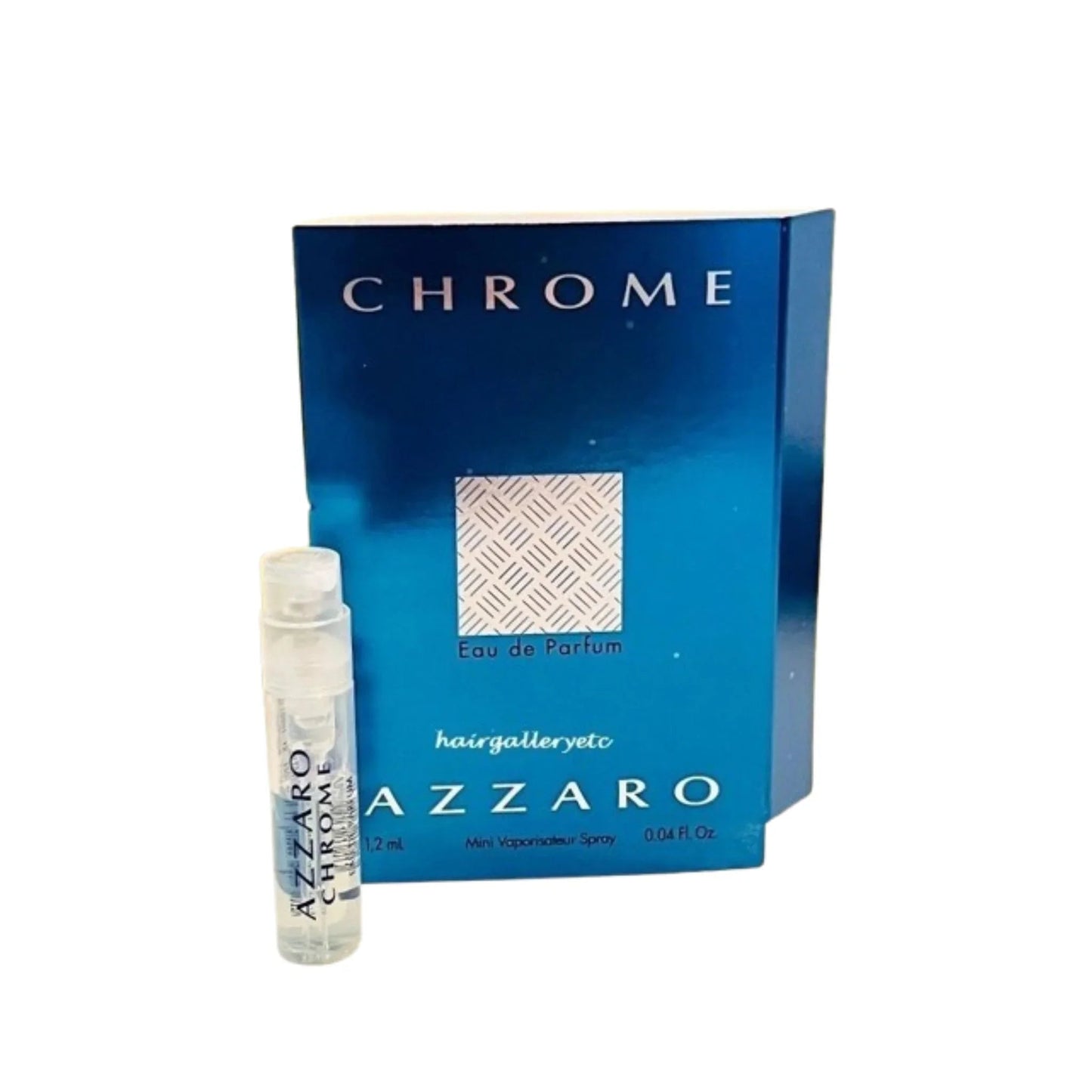 Azzaro Chrome Eau de Parfum carton and packaging