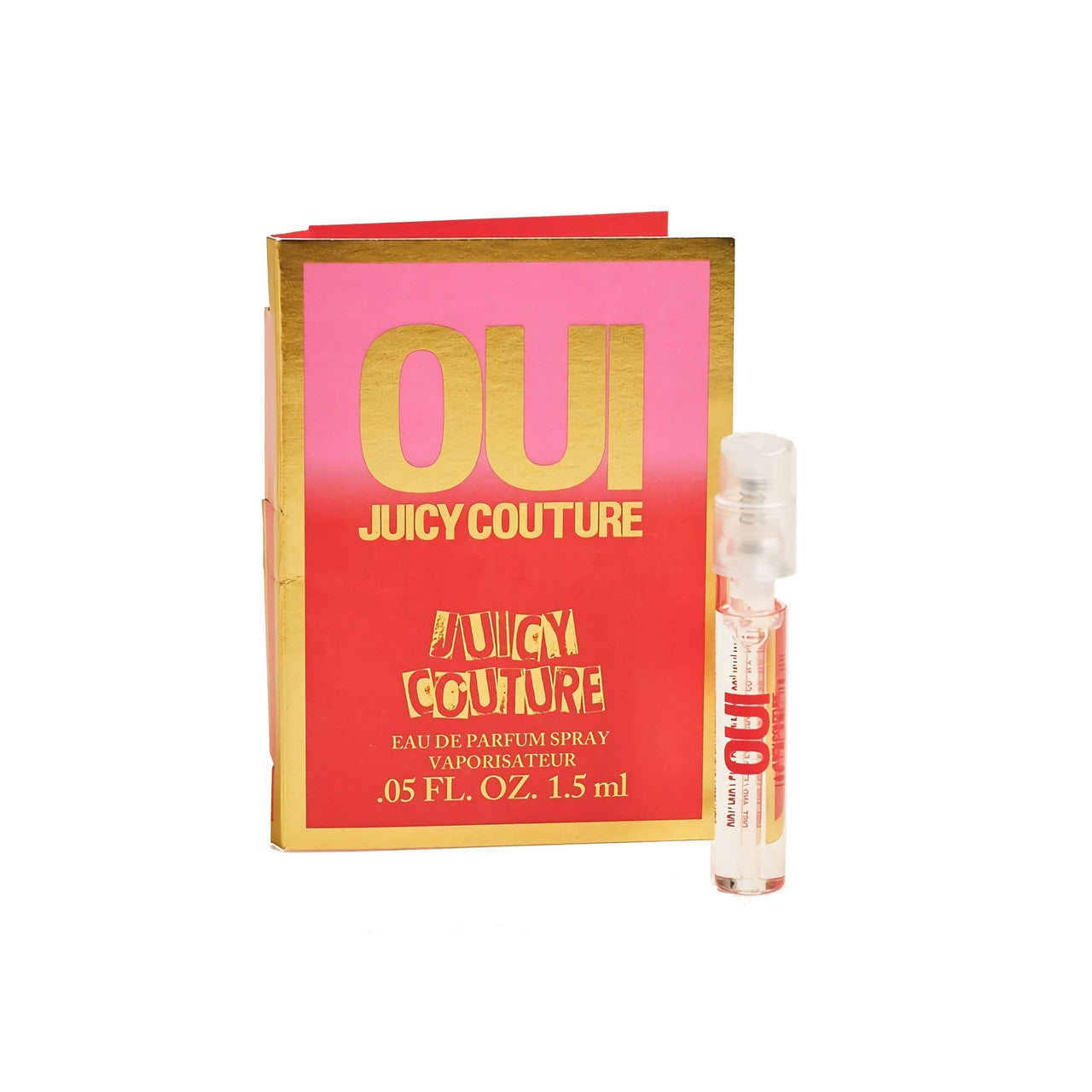 Juicy Couture Oui Eau de Parfum boxed presentation