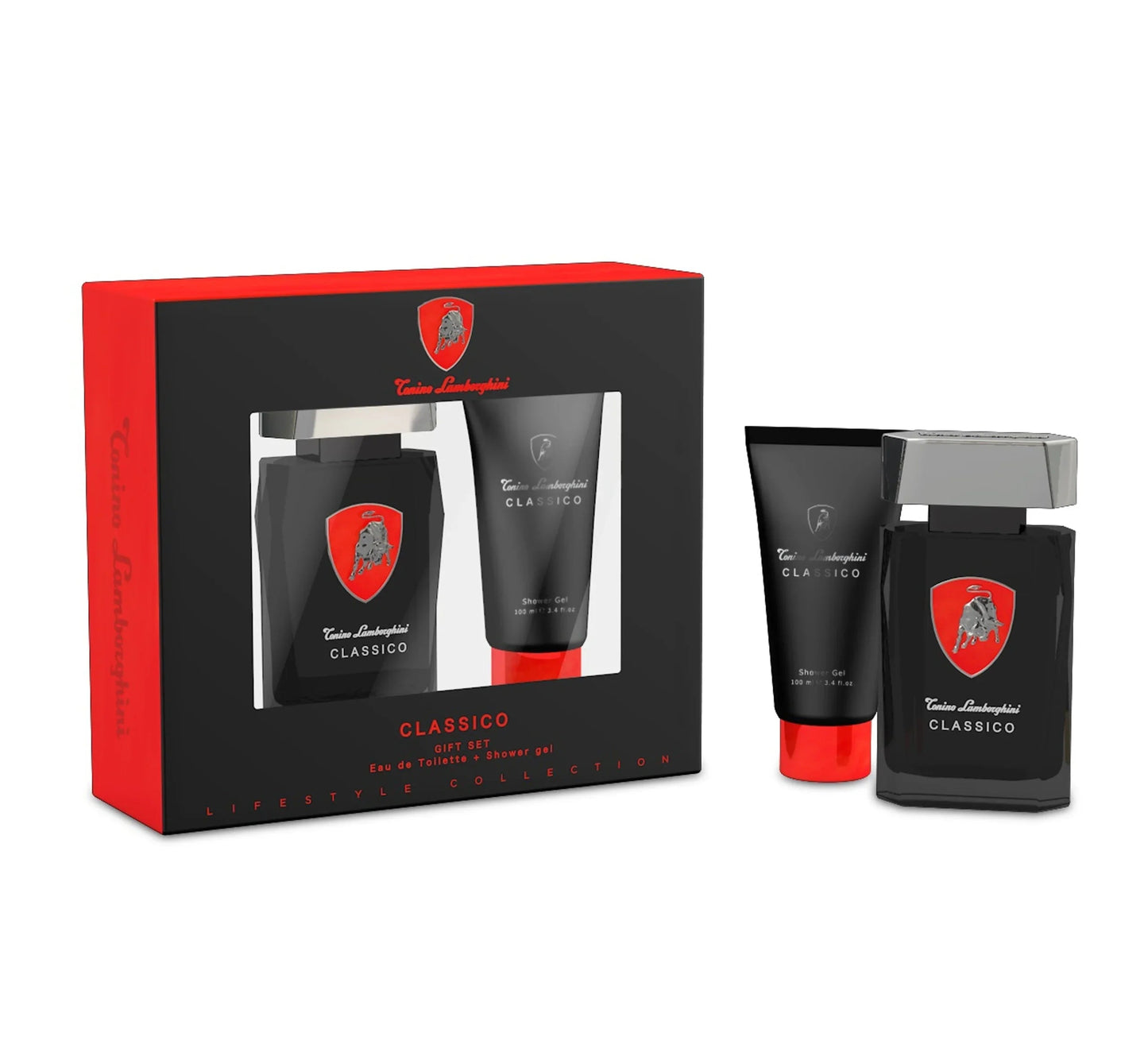 Tonino Lamborghini Classico Eau de Toilette carton and packaging
