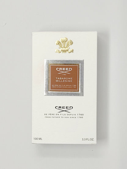 Creed Tabarome Millesime bottle and box