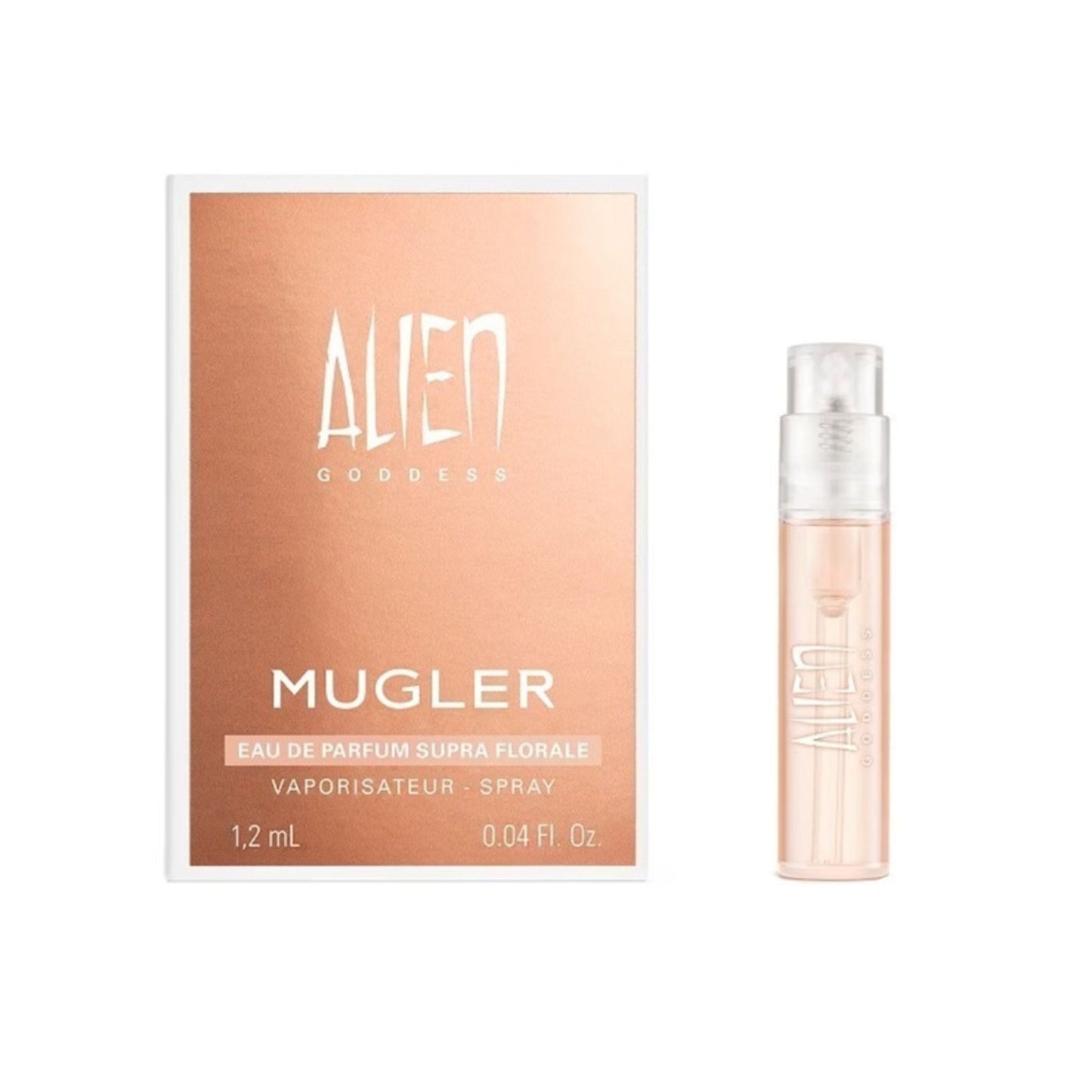 Mugler Alien Goddess Supra Florale Eau de Parfum label detail