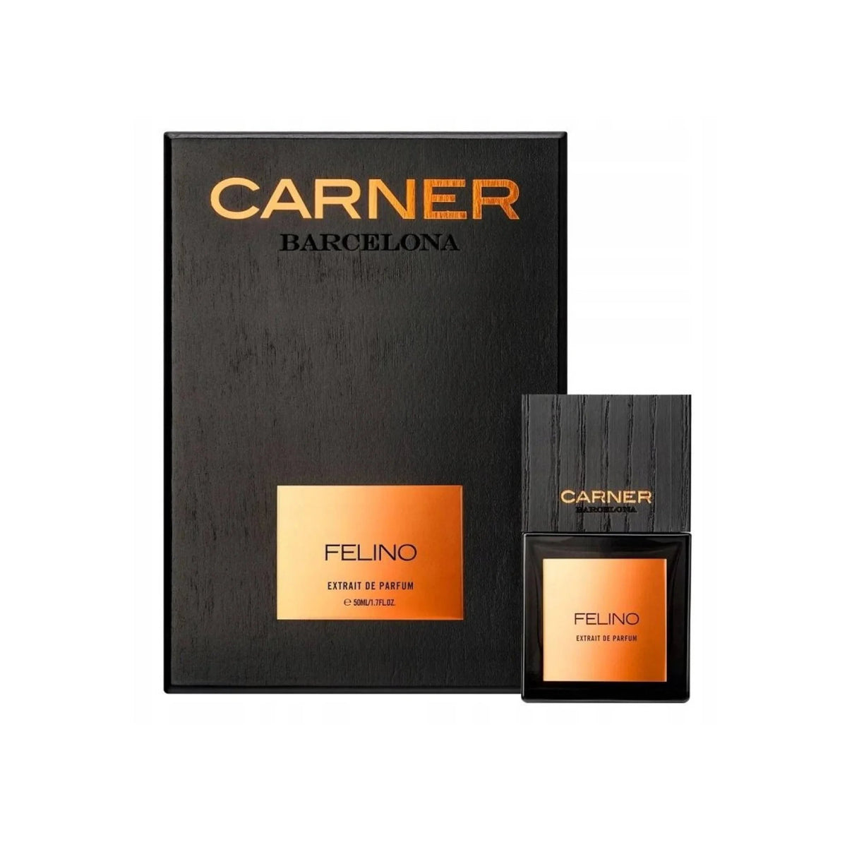Carner Barcelona Felino Extrait de Parfum packaging box