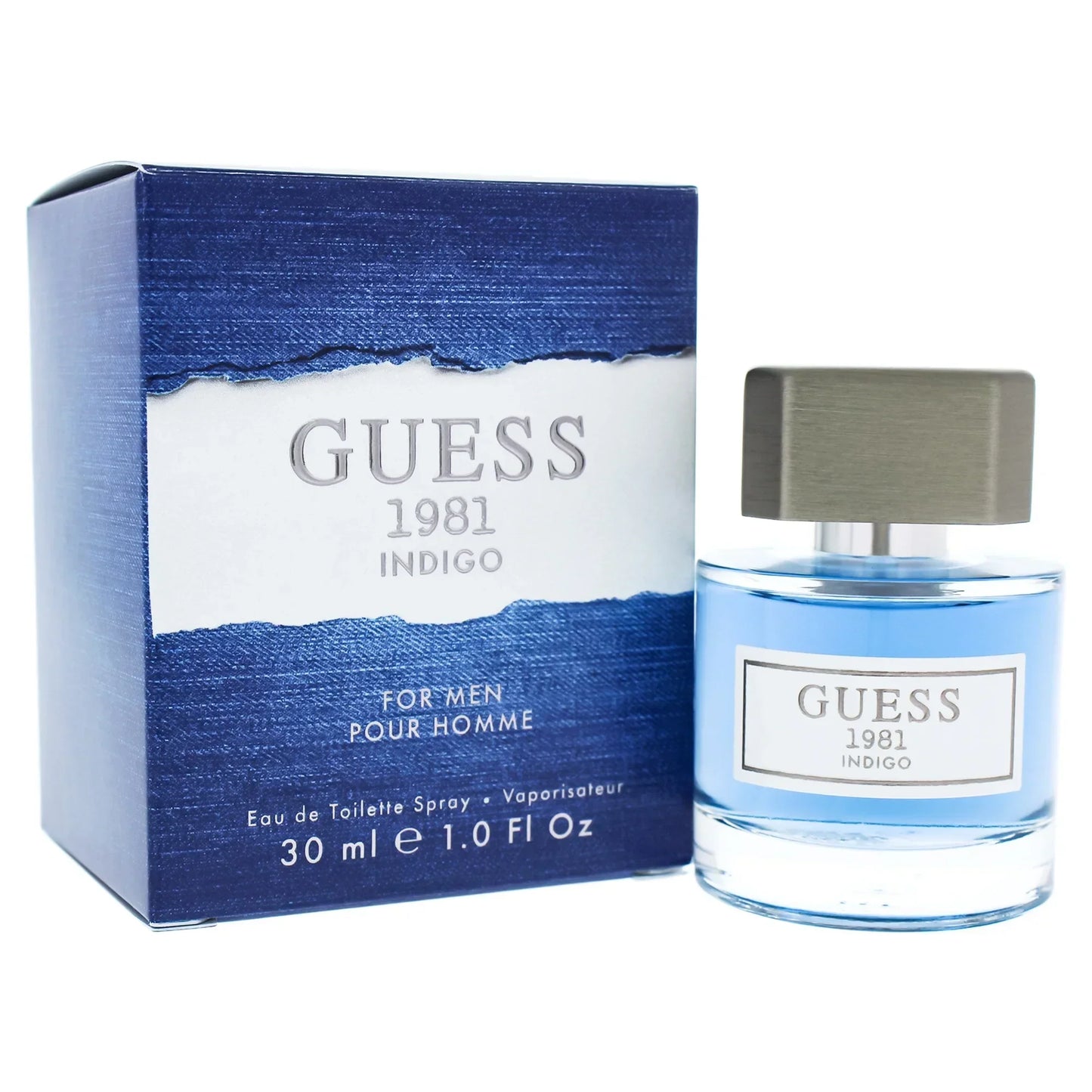 Guess 1981 Indigo Pour Homme Eau de Toilette packaging box