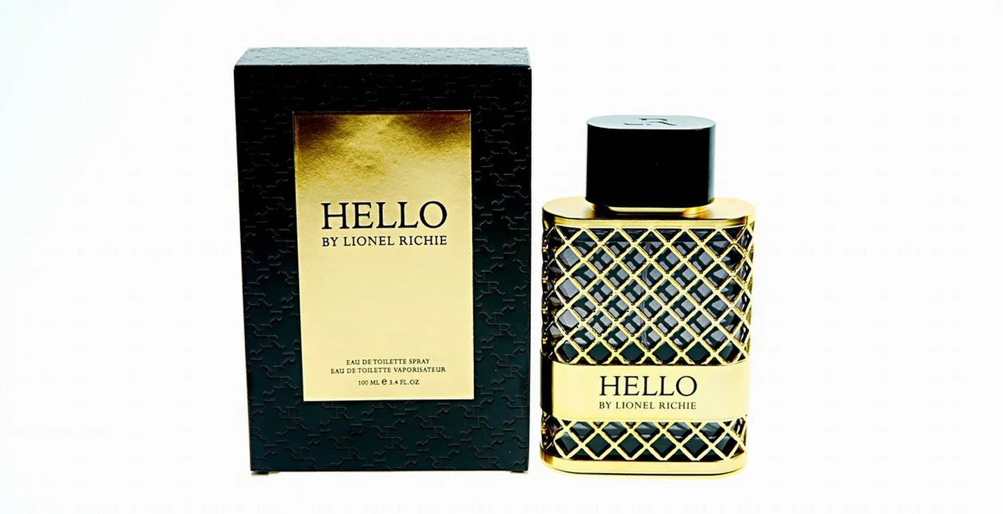 Lionel Richie Hello Eau de Toilette packaging box
