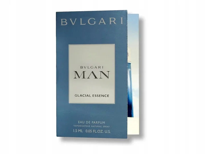Bvlgari Glacial Essence Eau de Parfum carton and packaging