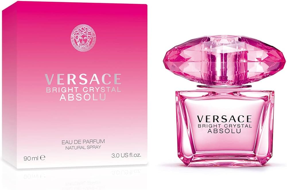 Versace Bright Crystal Absolu Eau de Parfum perfume bottle
