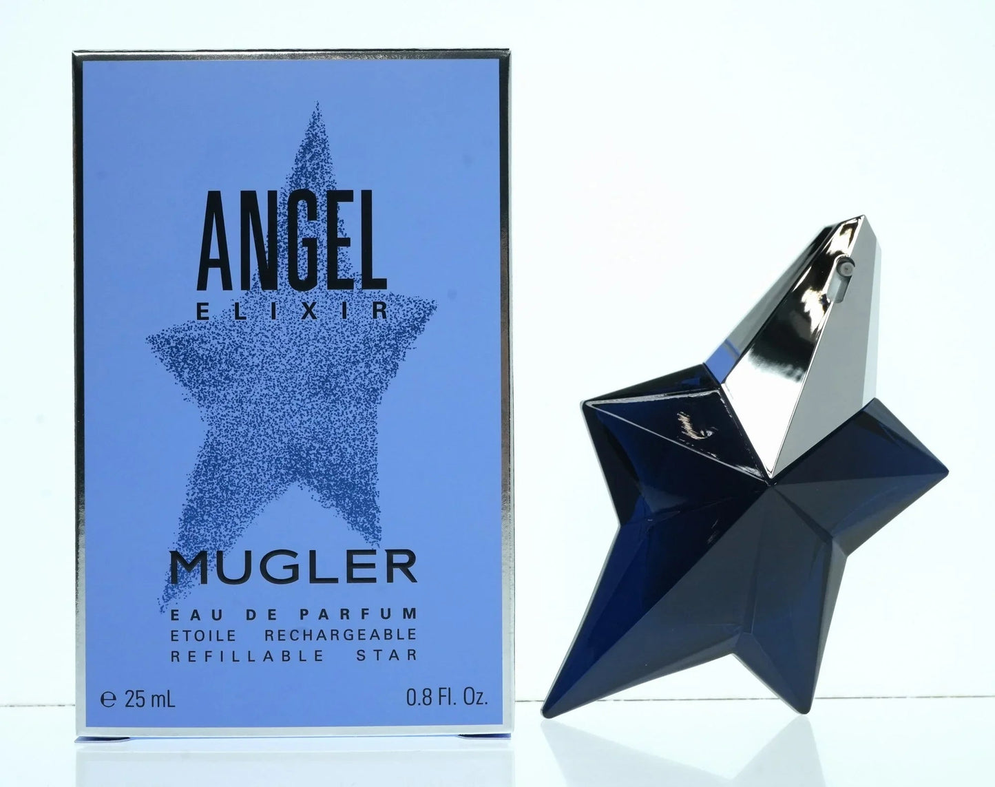 Mugler Angel Elixir Eau de Parfum carton and packaging