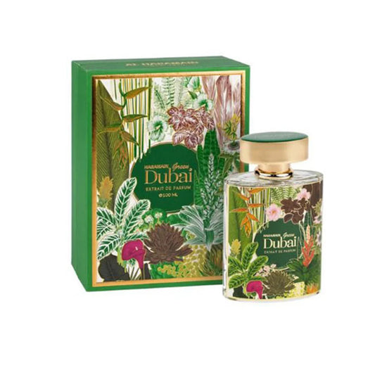 Al Haramain Green Dubai Extrait de Parfum perfume bottle