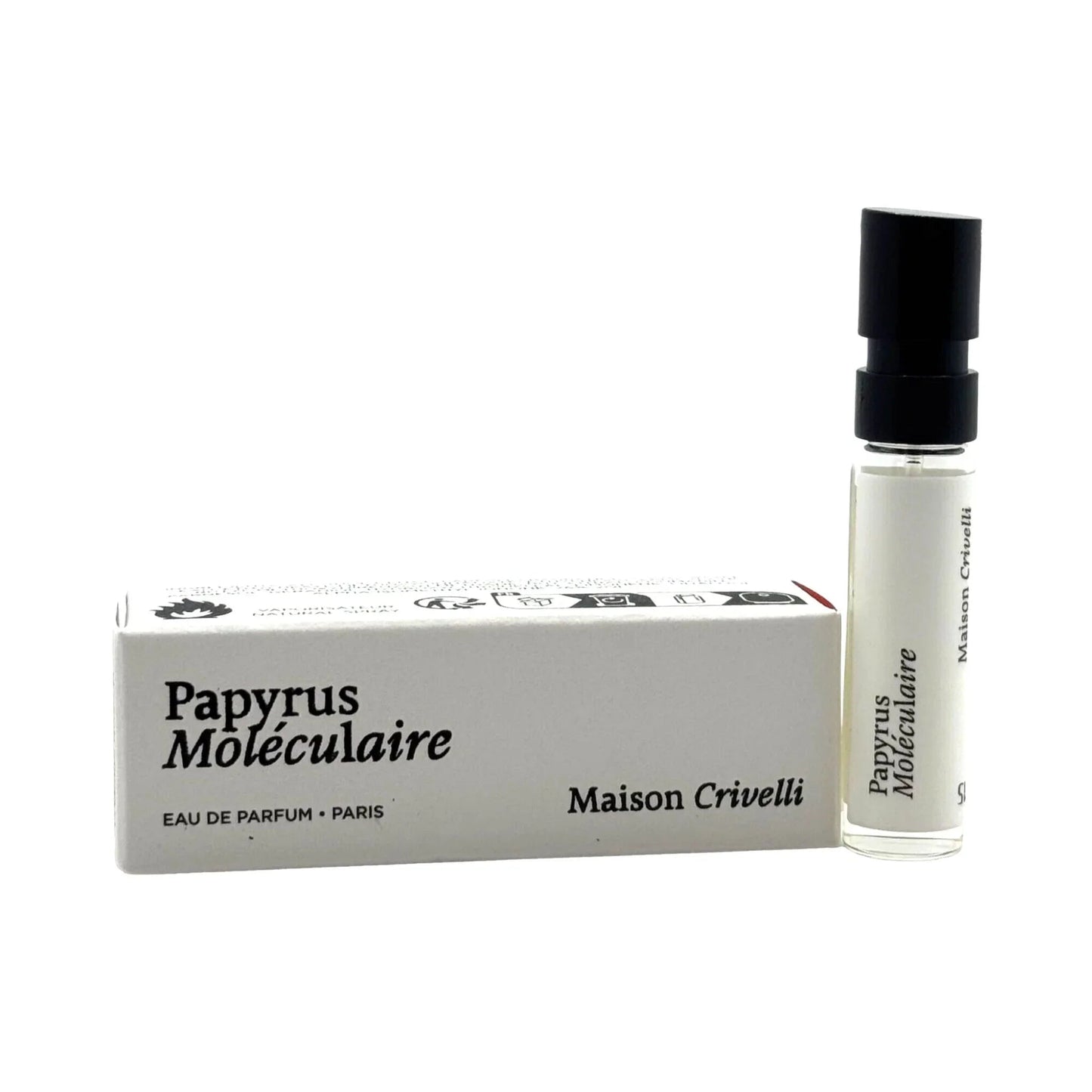 Maison Crivelli Papyrus Moleculaire Eau de Parfum packaging box