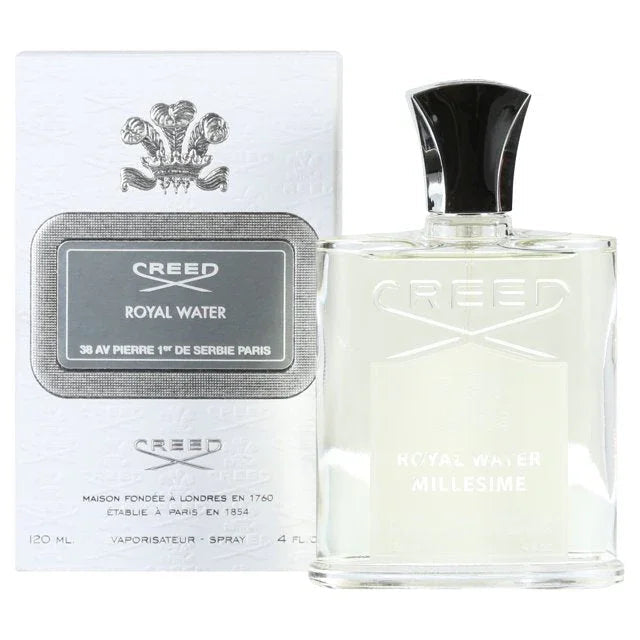 Creed Royal Water Eau de Parfum bottle close-up detail