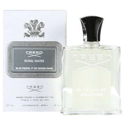 Creed Royal Water Eau de Parfum bottle close-up detail