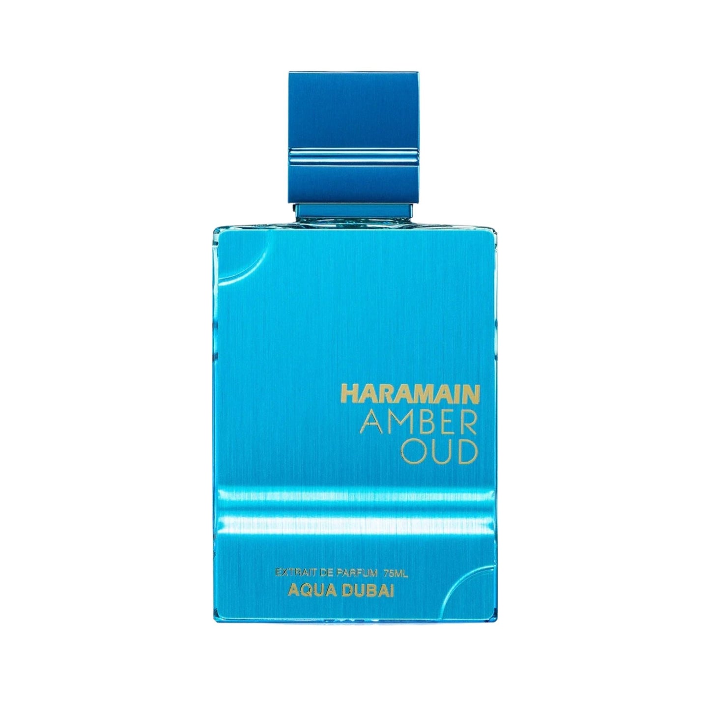 Al Haramain Amber Oud Aqua Dubai Extrait de Parfum carton and packaging