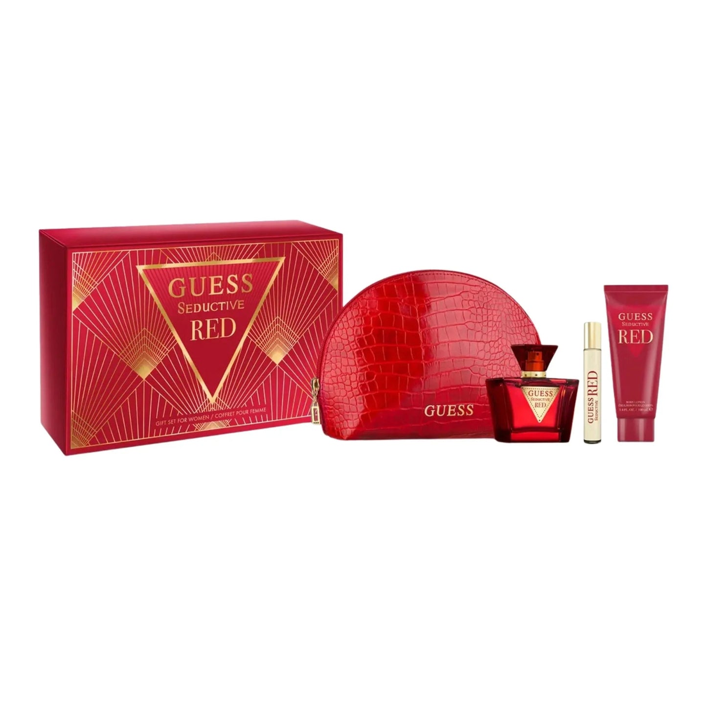 Guess Seductive Red Femme Eau de Toilette boxed presentation