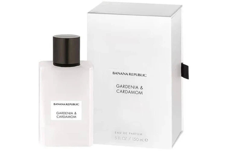 Banana Republic Gardenia & Cardamom Eau de Parfum packaging box