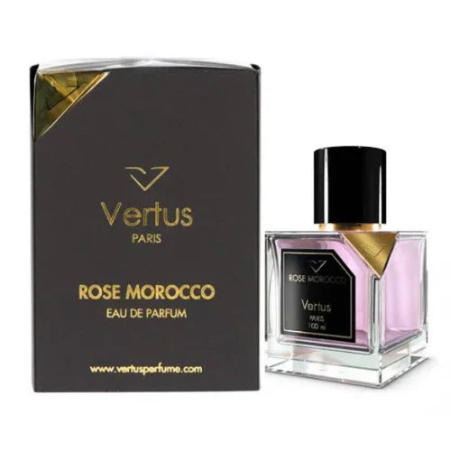 Vertus Rose Morocco Eau de Parfum perfume bottle