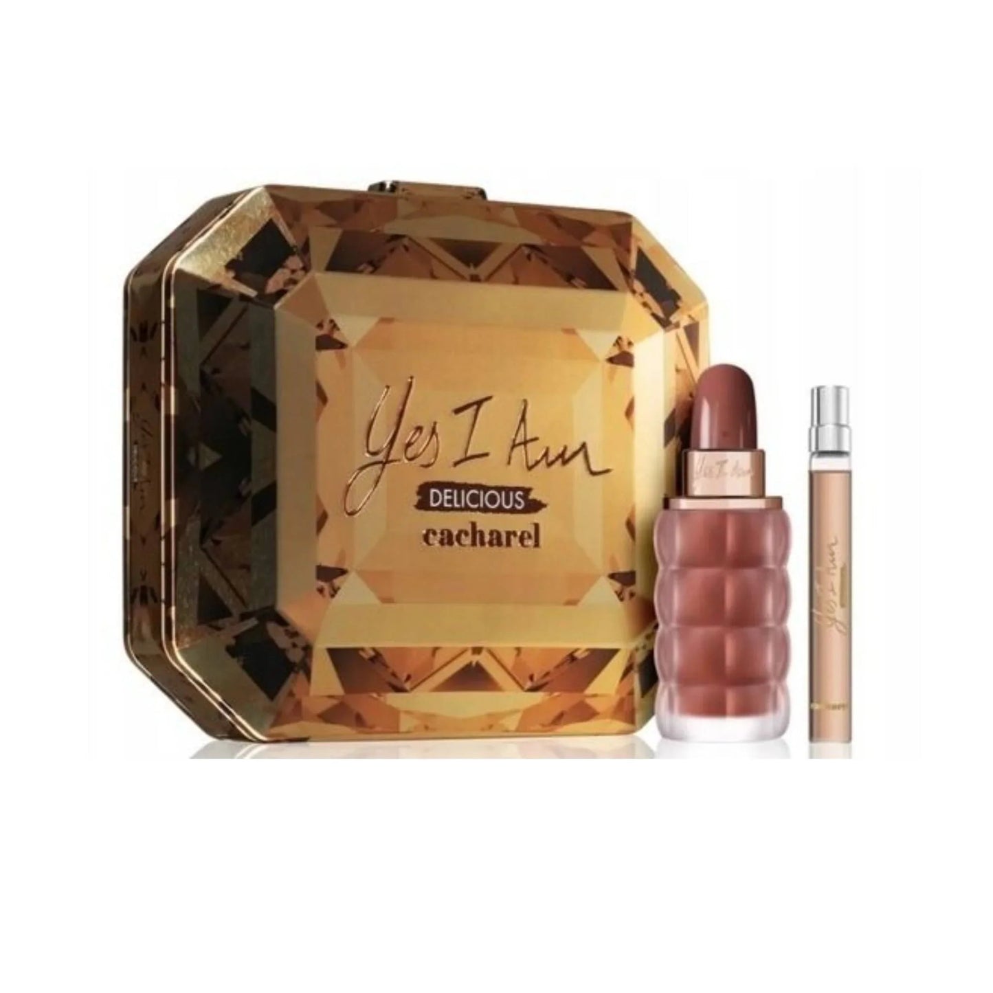 Cacharel Yes I Am Delicious Eau de Parfum label detail