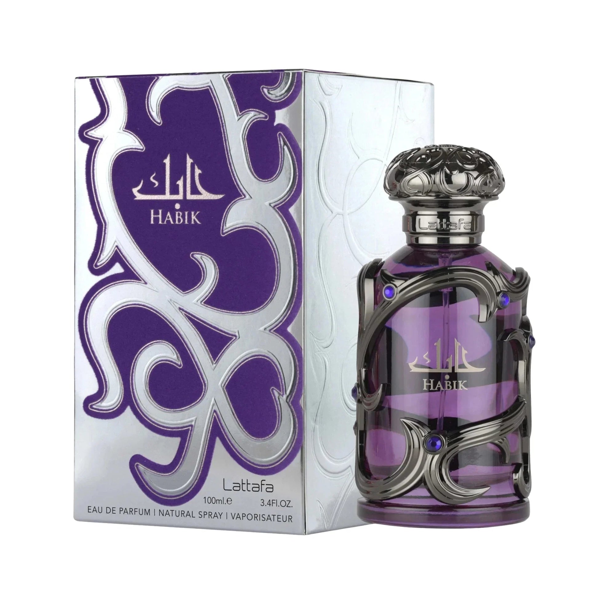 Lattafa Habik Eau de Parfum packaging box