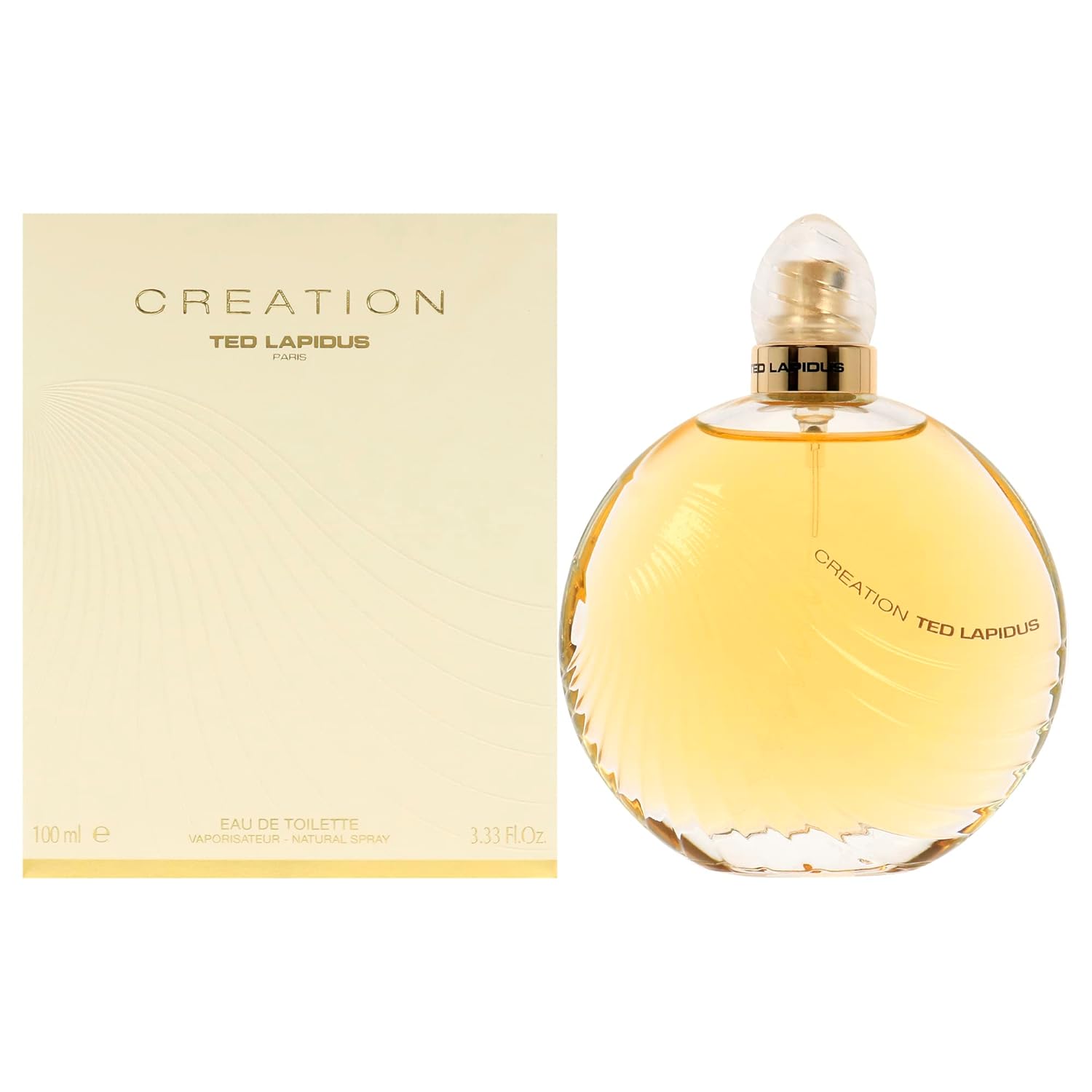 Creation by Ted Lapidus Eau de Toilette perfume bottle