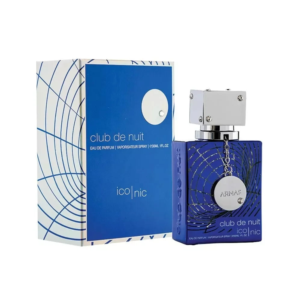 Armaf Club de Nuit Iconic Eau de Parfum bottle close-up detail