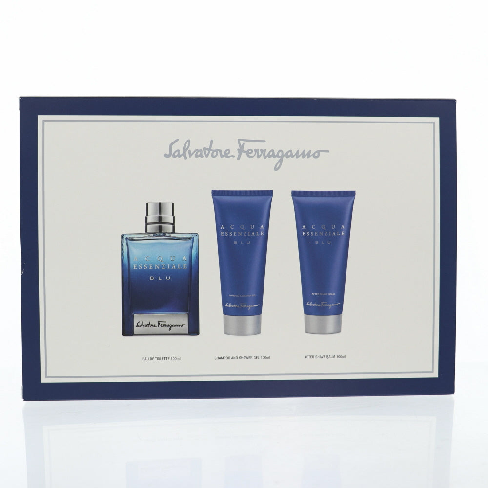 Salvatore Ferragamo Acqua Essenziale Blu Eau de Toilette carton and packaging