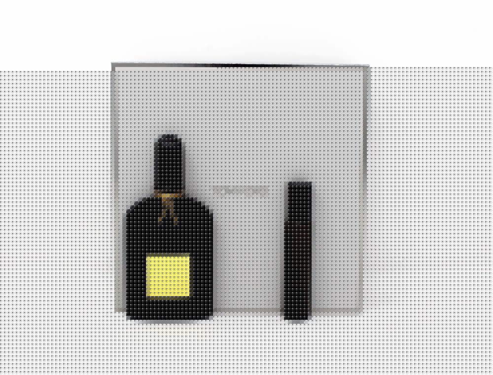 Tom Ford Black Orchid Eau de Parfum bottle close-up detail