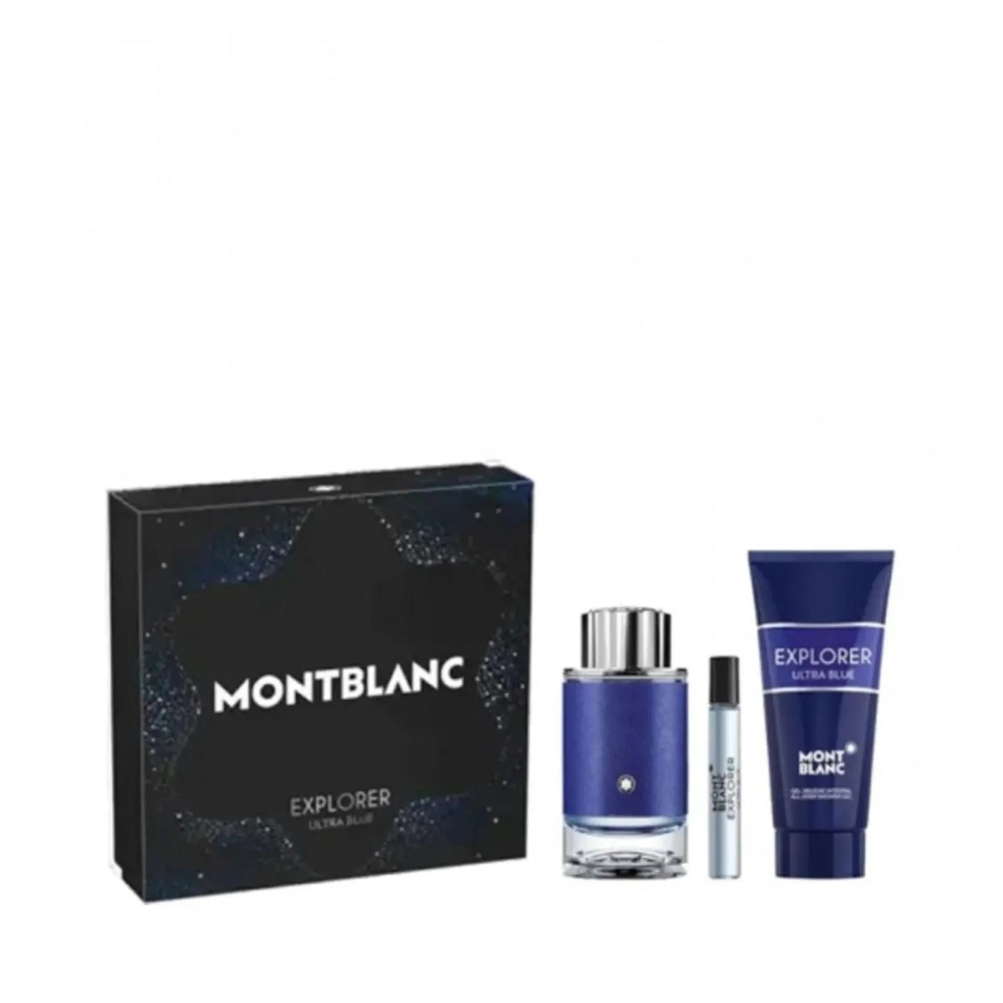 Montblanc Explorer Ultra Blue Eau de Parfum label detail