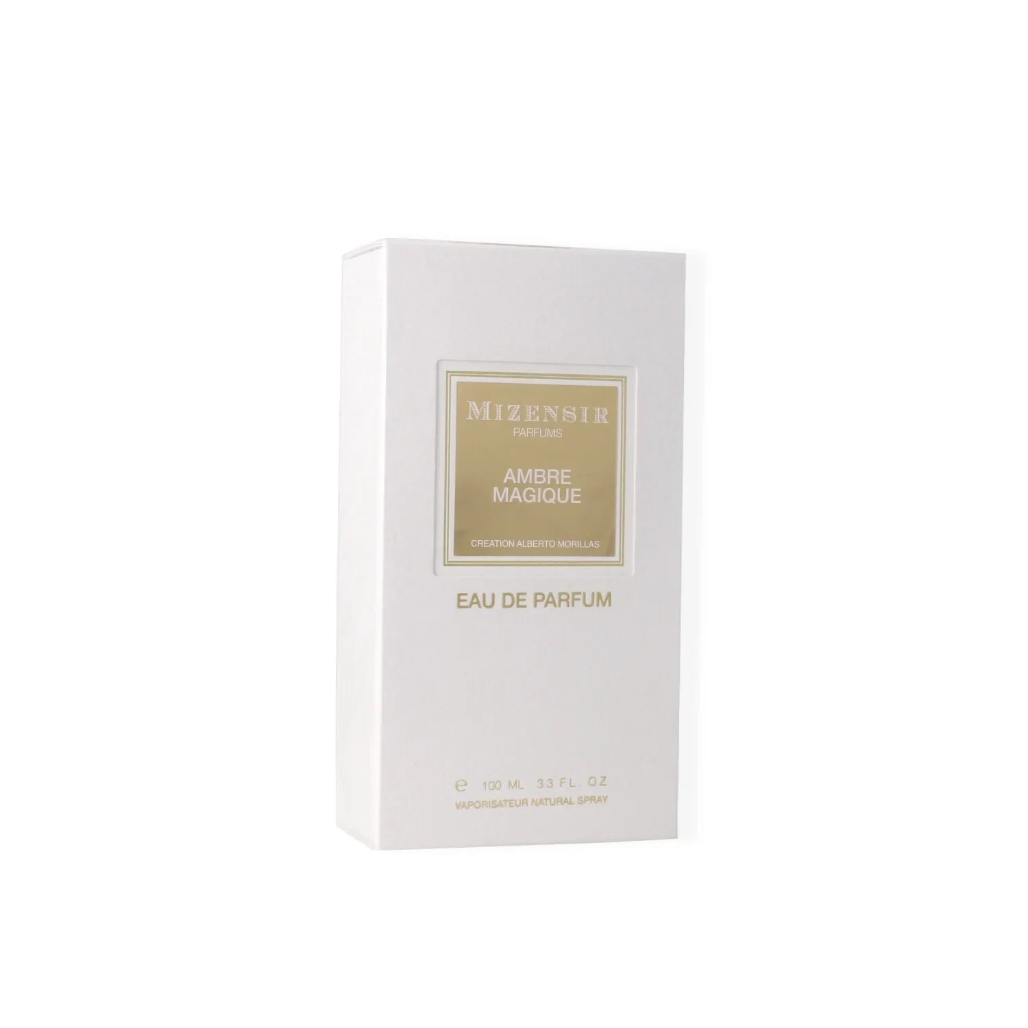 Mizensir Ambre Magique Eau de Parfum perfume bottle