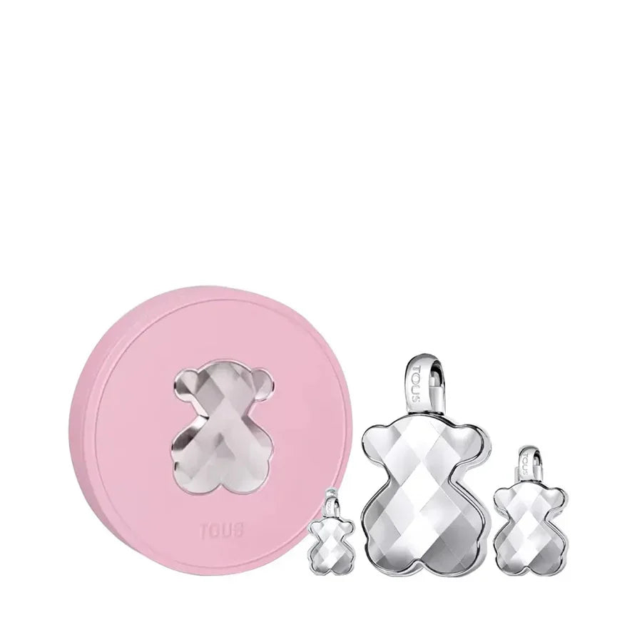 Tous LoveMe Silver Parfum carton and packaging