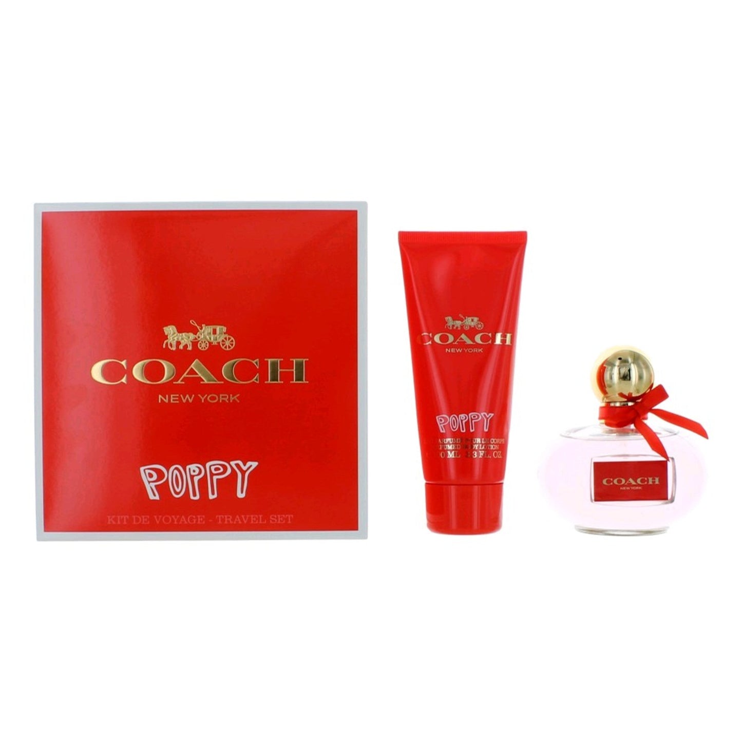Coach Poppy Eau de Parfum bottle and box