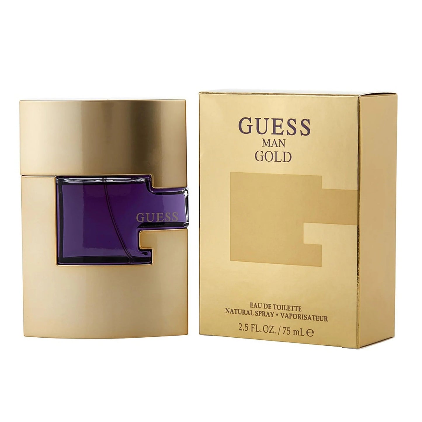 Guess Man Gold Eau de Toilette perfume bottle