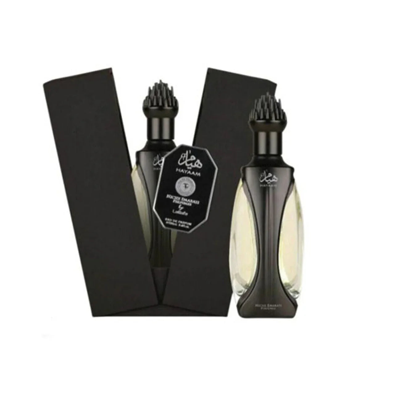 Niche Emarati Hayaam Eau de Parfum perfume bottle