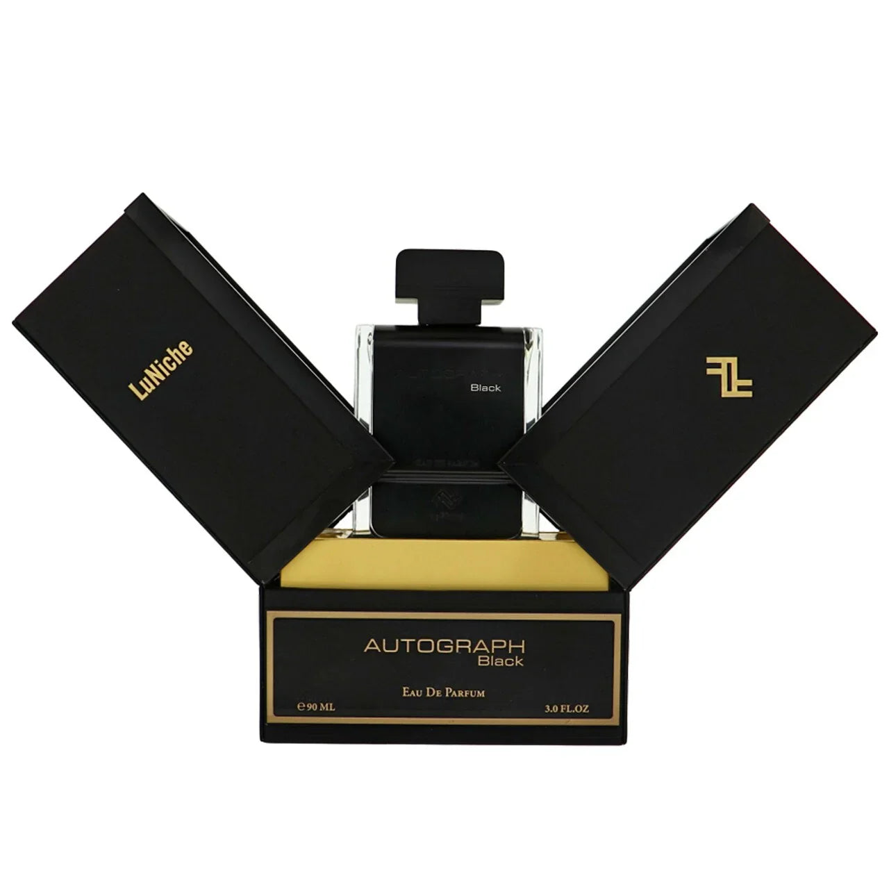 Luniche Autograph Black Eau de Parfum perfume bottle