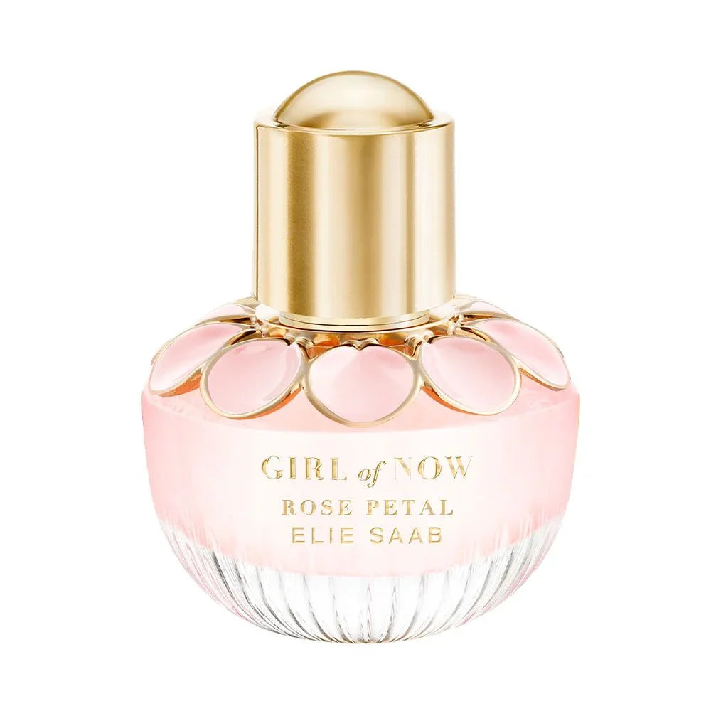 Elie Saab Girl Of Now Rose Petal Eau de Parfum perfume bottle
