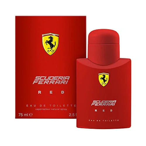 Ferrari Scuderia Red Eau de Toilette packaging box