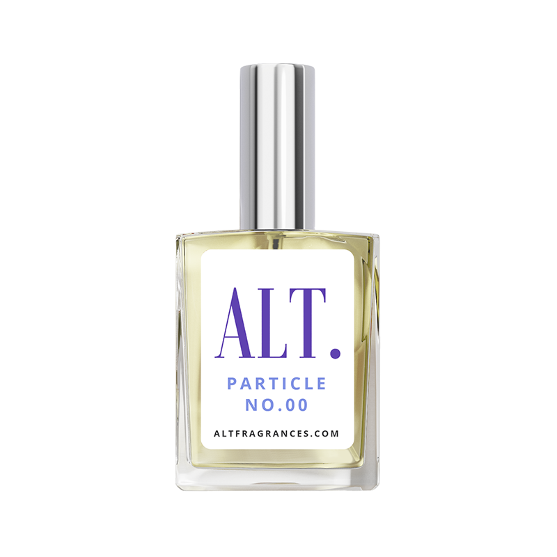 Particle perfume bottle
