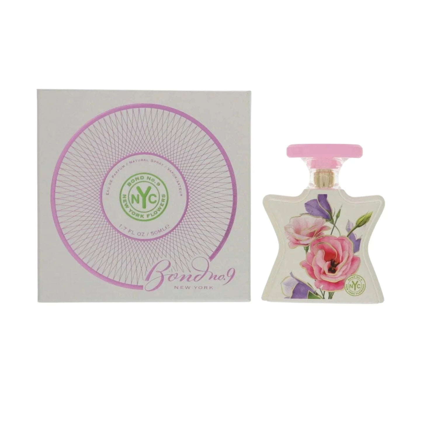 Bond No. 9 New York Flowers Eau de Parfum carton and packaging