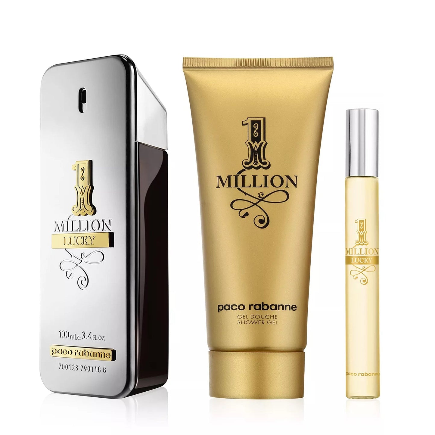 Rabanne 1 Million Lucky Eau de Toilette bottle and box