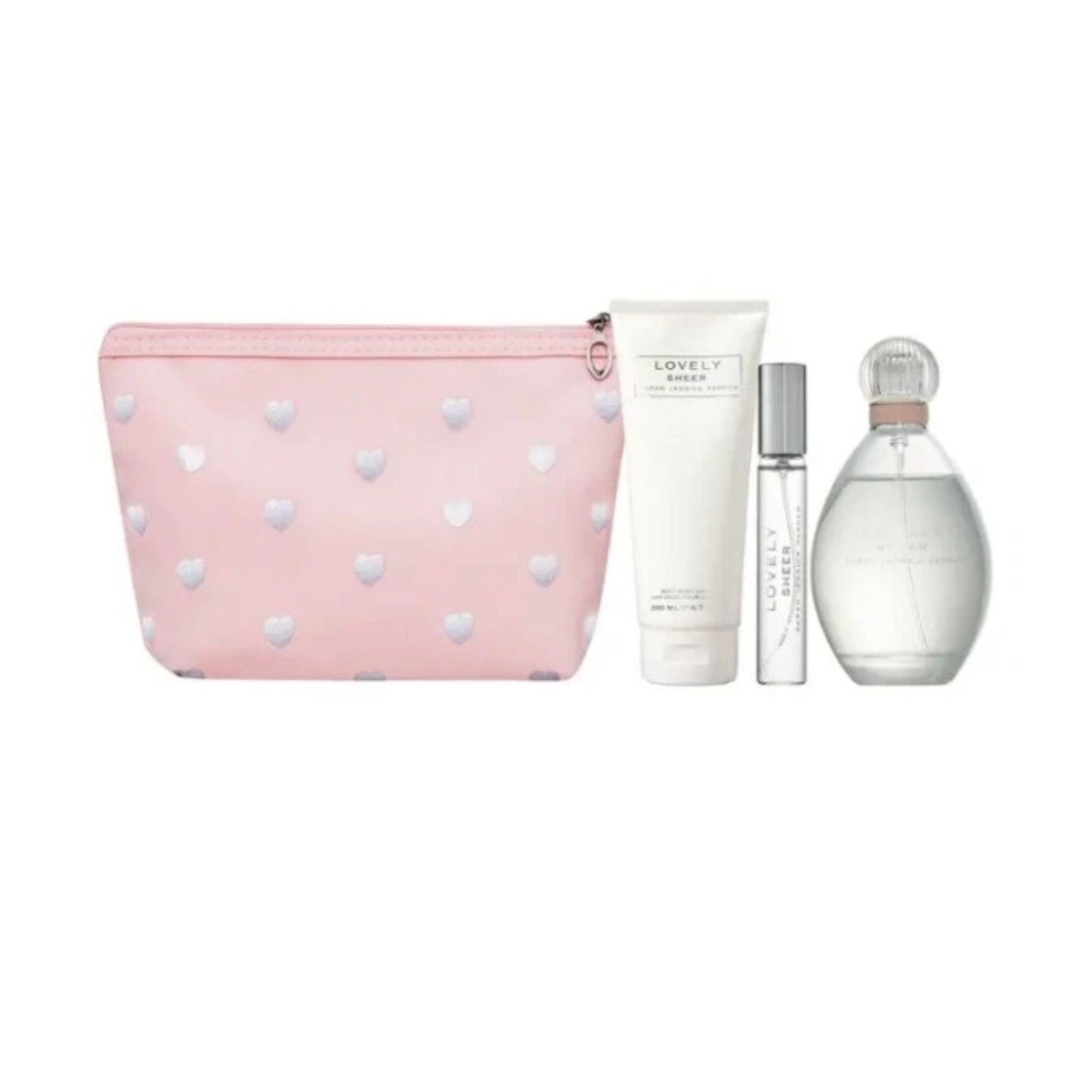 Sarah Jessica Parker Lovely Sheer Eau de Parfum bottle and box