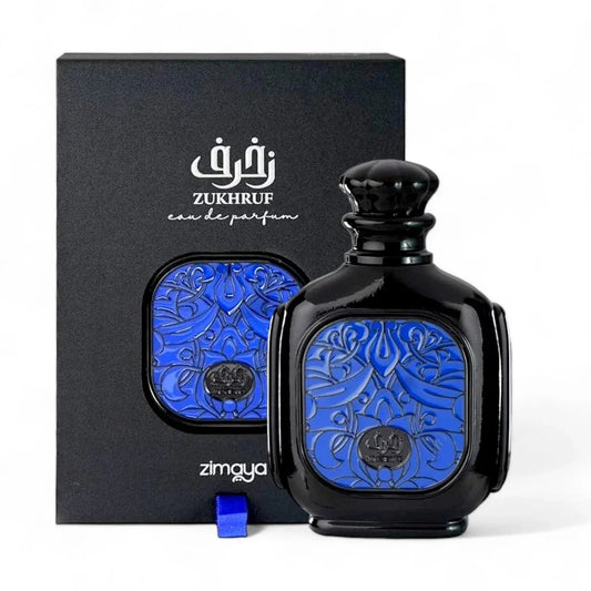 Zimaya Zukhruf Black Eau de Parfum perfume bottle