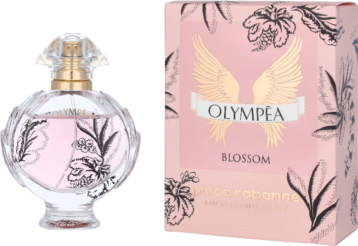 Rabanne Olympea Blossom Eau de Parfum packaging box