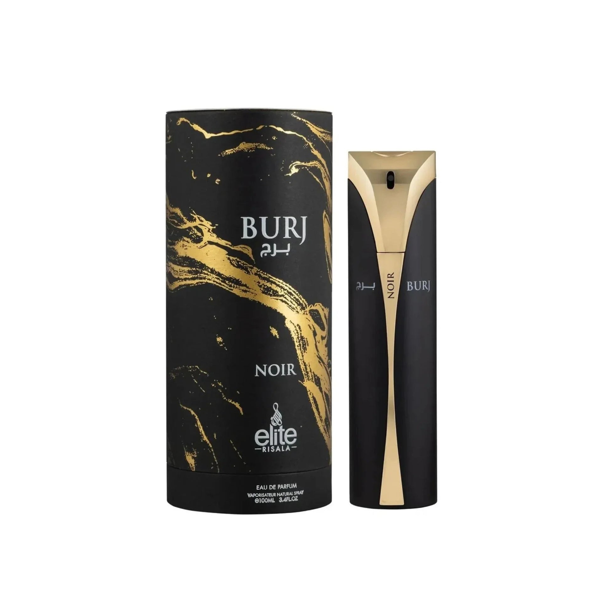 Risala Burj Noir Elite Eau de Parfum perfume bottle