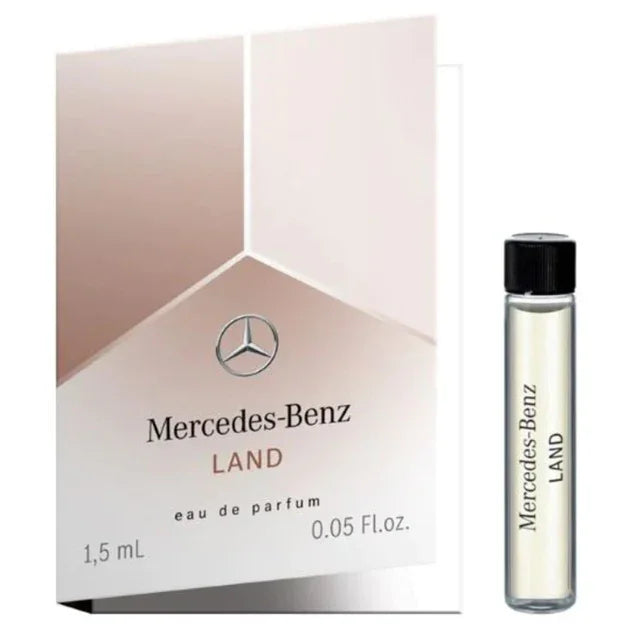 Mercedes Benz Land Eau de Parfum carton and packaging